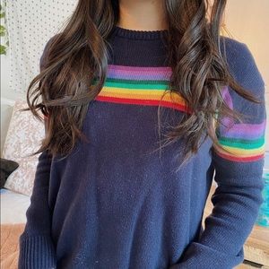 Brandy Melville Rainbow Sweater